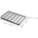 Palette De Maquillage Vide Magn tique 2 Pi ces 24 Godets 2080 Noir Multifonction Diy Pour Professionnels Et Amateurs Organisation Fards Paupi res Portable - Buy Online on GoSupps.com