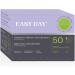 EASYDAY Regular Style Panty Liners for Women - Unscented & Odor Free - Sensitive Skin Friendly - Light Flow Absorbency - 50 Count Pack - Buy Online on GoSupps.com