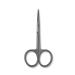 JAPONESQUE Beauty Scissors for Trimming Facial Hair Brow and Nail Care with Ultra-Sharp Salon-Quality Stainless Steel Blades Curved for Safety and Precision
