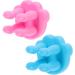 Zerodeko Silicone Toothbrush Holder - Self-Adhesive Hooks for Bathroom Storage - Color-Sorted Travel Packs - 8 STK - Buy Online on GoSupps.com