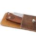 Premium Straight Cutthroat Razor with Wooden Handle & Leather Case for Men - Perfect for a Classic Shave - Buy Online on GoSupps.com