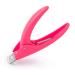 Dr.nail Acrylic Nail Clipper,False Nail Clippers Professional Nail Clippers for Acrylic Nails False Nails Cutter Nail Tip Clipper Nail Tip Trimmer Pink