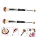FRCOLOR 8 Pcs Dual Ended Makeup Brush Set - Powder Blush Eye Shadow & Concealer Tools for Flawless Application | International Shipping Available - Buy Online on GoSupps.com