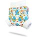 Petit Lulu XL Cloth Nappy Wrap | Reusable Diaper Cover | Washable Cloth Nappies | Made in Europe (Hippos) - Buy Online on GoSupps.com