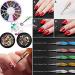 RIYAN Nail Art Tools Crystal Beads Bead Picker Dotted Pen Professional Manicure Brush Polishing Painting Pencil Uv Gel Nails - Buy Online on GoSupps.com