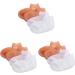 minkissy 6 Pairs Exfoliating Moisturizing Socks Cosmetic moisturizing Socks Moisture Enhancing Socks Lotion Socks Overnight Socks Reusable Moisture Socks Cracked Socks sebs spa Heel Women's - Buy Online on GoSupps.com