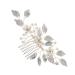 MAGICLULU Bridal Hair Accessories Diamond Headpiece Hairbrush for Women Hair Accessories for Prom Diamond Hair Clip Prom Hair Accessories Combs for Women Wedding Zinc Alloy Bride Hair Comb