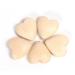 Safigle 150 PTH Peach Herz Heart Pearls - Wooden Crafting Beads for Valentine's Day Decoration & Tinkering Accessories - Buy Online on GoSupps.com