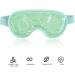 Gamufw Cooling Eye Mask Hot Cold Therapy Gel Eye Mask for Puffy Eye Migraine Relief Headache Dark Circles Dry Eyes Swollen Eyes Sinus Pain (Green) - Buy Online on GoSupps.com