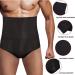 OLIns Men's High Waist Boxer Shorts - Compression Tummy Control Body Shaper Pants XXL in Black - International Shipping Available - Buy Online on GoSupps.com