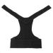 Men Adjustable Posture Corrector Strap Shoulder Lumbar Waist Spine Brace Pain Relief Posture Pedic Belt Black