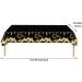 8set Mubarak Tableware Party Celebration Supplies 49pcs Paper Tableware Set Paper Plates Napkins Paper Cups for Eid Ceremony Black - Buy Online on GoSupps.com