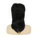 Amnenl Short Black Shaggy Layered Mullet Wig for Women - Heat Resistant Cosplay Daily Hair Wig (Black) - Buy Online on GoSupps.com