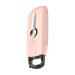 Fovolat Heated Lash Curler | Heated Beauty Eyelashes Curler | Eyelash Heat for Eye Lash Curler for Long-Lasting Curl Rechargeable Quick Heating Portable Lashes Heating Curler Pink