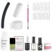 Acrylgel mesauda acryplast cover pink 10 grams of professional set with accessories + free gel polish 5 ml and nail skin oil Alt ax Rosa cover pink