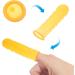 UKCOCO 100Pcs Butyronitrile Finger Covers - Anti-Static Rubber Fingertip Protectors for Dust Electronics Wound Care & Manicure | Yellow 6.5x2.5cm - Worldwide Shipping - Buy Online on GoSupps.com