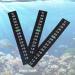 Buy HSTHE SEA 10-Piece Aquarium Adhesive Thermometer | 10-40 Temperature Strip | Accurate Water Temperature Measurement - Buy Online on GoSupps.com