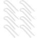 10pcs Hearing Aid Tubes R Type Soft Flexible BTE Earmold Hearing Aid Tube Preformed Hearing Aid Tubing Ear Mould Hearing Aid Tube Replacement (3.6 * 2.0mm) 3.6*2.0mm - Buy Online on GoSupps.com