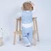 Famuka Baby Boys Gentleman Suit Set | Toddler Tuxedo Clothing | Blue | Size 120 - Buy Online on GoSupps.com