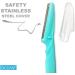 6 PCS Eyebrow or Face Hair Removal Safety Razors Trimmer Shaper Shaver Cosmetics Facial Hair Trimmer Eyebrow Shaver Razor Face Razor and Eyebrow Sharper for Women and Men - Buy Online on GoSupps.com
