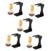 Beavorty 5 sets razor set men's care set for manscaping razor rating care set for men shaving brushes and shell of shaving brushes and stands of shaving foam brushes wooden shaving accessories soft