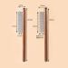 JOCXZI Stainless Steel Cat Combs - 2PC Set for Knot Removal & Grooming | Skin-Friendly Wooden Handle - Buy Online on GoSupps.com