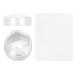 QQMORA Silicone Nail Art Stamp with Lid & Scraper - Polish Design Tool for DIY Nail Art Nail Schools & Salons (Silver) - Buy Online on GoSupps.com