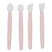 Silicone Makeup Brush Set | Reusable Portable Eyeshadow Brushes with HD Mirror - Ideal for Travel Makeup - Buy Online on GoSupps.com