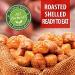 Galil Organic Roasted Chestnuts Pack of 4 - Shelled & Ready to Eat - Gluten Free Vegan Snacks - Non-GMO Kosher - Ideal for Baking, Cooking, and Turkey Stuffing - 3.5oz Bags - Buy Online on GoSupps.com