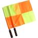 2Pcs Water Proof Linesman Referee Flags for Soccer Football Match with Storage Bag - 13.78'' x 13.78 - Buy Online on GoSupps.com