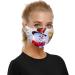 Riou 5-Piece Washable Cotton Face Covering - Breathable Dustproof Mouth & Nose Protection for Men & Women (Z-4) - Buy Online on GoSupps.com