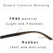 Mcoorn Reading Glasses - Lightweight Non-Slip 2 Pack - Flexible Double Injection Design - Black 3.5x Magnification - Buy Online on GoSupps.com