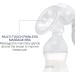 Edibaby Manual Breast Pump - 130 ml Ergonomic BPA-Free Soft & Comfortable Breast Pump Collector for Moms - Buy Online on GoSupps.com