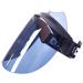 Hapifri Face Shield Sunglasses Sun Visor Physical Facial UV Protection for Outdoors Sports Driving,UPF 70+, 100% UV400 Black Small