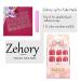 Zehory Glossy Fake Toenails - Square Acrylic Press On Toenails for Women and Girls (24Pcs) - Pink - Buy Online on GoSupps.com