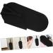 Mikinona 2pcs Black Storage Bag Hair Curler Pouch Hair Iron Silicone Bag Hair Rollers 29.50X13.50X2.00CM Black - Buy Online on GoSupps.com