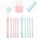 2 Sets Silicone Makeup Brush Silicone Lip Brush Silicone Brush Makeup Make up for Lip Makeup Brush Silica Gel Lip Liner Brush Eyes - Buy Online on GoSupps.com