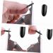 Beavorty 2pcs Pedicure Grooming Kit natural nail tip false nail Dead Skin Remover Scraper French Nail art Tools nail trimmer Stainless Steel Nail Tip Trimmer gel care - Buy Online on GoSupps.com