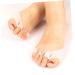 Buy 2 Pairs Silicone Gel Toe Separators & Bunion Guards | Metatarsal Pads for Comfort & Relief - International Shipping - Buy Online on GoSupps.com