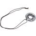 Verdant Touch Terahertz Pendant with Double Loop Charm | Natural Energy Stone Necklace 60x180 cm - Buy Online on GoSupps.com