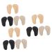FOMIYES 9 Pairs Insoles Foot Inserts for Support Insoles Insole Shoe Cushion Supporting Insole Orthotic Feet Pads Silicone Arch Support Gel Sports
