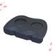 ABOOFAN Coffee Pad Coffee Mat Coffee Tamping Stand Espresso Tamper Mat Anti Mat Tamper Pad Non-Slip Black 22*16CM - Buy Online on GoSupps.com