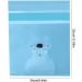 Trash Bag for Car - Multi-Purpose Trash Bag Adhesive Vomit Bags Water-Proof Garbage Bag for Motion Sickness Bedroom Haoying 15 Blue Bears - Buy Online on GoSupps.com