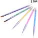 minkissy Sets Stippling Pen Stipple Pen Reusable Nail Art Tools Stainless Steel Nail Art Tools Kit De Manicura Nail Dotting Pen Uv Gel Pen Manicure Pull Pen Nail Brush Paint Pen - Buy Online on GoSupps.com