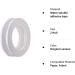 Hotop 1/4 Inch Quilting Sewing Tape Wash Away Tape 22 Yards (2 Rolls) - Original Version - Buy Online on GoSupps.com