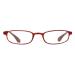 SAV Flex 2 E5020 Slim Oval Super Flexible Reading Glasses - Durable Lightweight Readers Brown 2.5 x