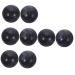 Beavorty 8 STK Massage balls for health exercises Hand Jade hand balls ring Jade marble balls Hand massager Chinese balls alleviate fitness hiker balloon older manual mediumx4pcs blackx4stk