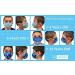 Wovenx FDA Registered 5 Ply Disposable Kids Face Mask 15 Pack - Adjustable Earloops - Individually Sealed Boys Masks - Buy Online on GoSupps.com