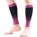 BESPORTBLE Calf Support Sleeve - Compression Wraps for Runners & Bike - Elastic Toeless Sock for Legs - Purple Leg Guard Shin Brace - Best Muscle Support for Sports - Buy Online on GoSupps.com