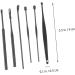 FRCOLOR 6pcs Elegant Earwax Removal Kit Tool Set Safe Ear Cleaning for Daily Use Great for Family Friends - Buy Online on GoSupps.com